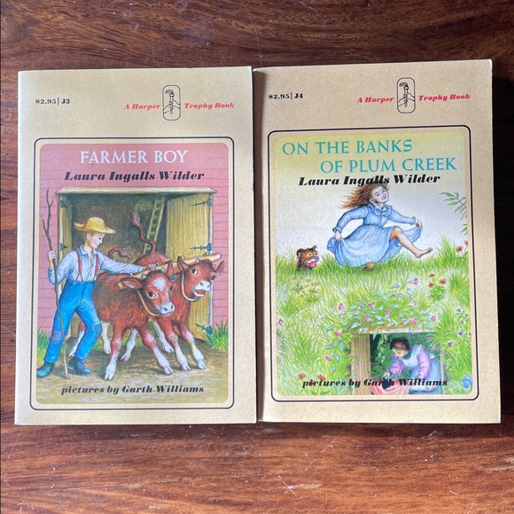 7 Little House Books By Laura Ingalls Wilder Kids Chapter Paperback Vintage 1981 - Picture 9 of 14